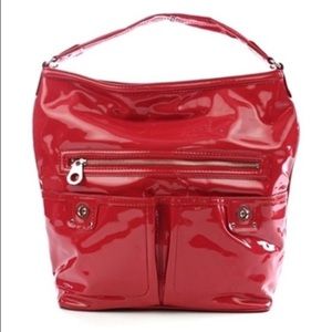 Marc by Marc Jacobs Turnlock Patent Hobo Bag